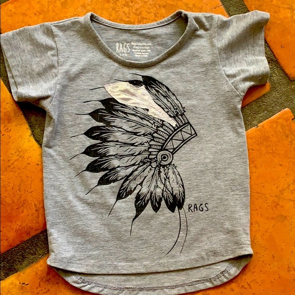 Rags to Raches Indian tee size 18-24months - Picture 1 of 3